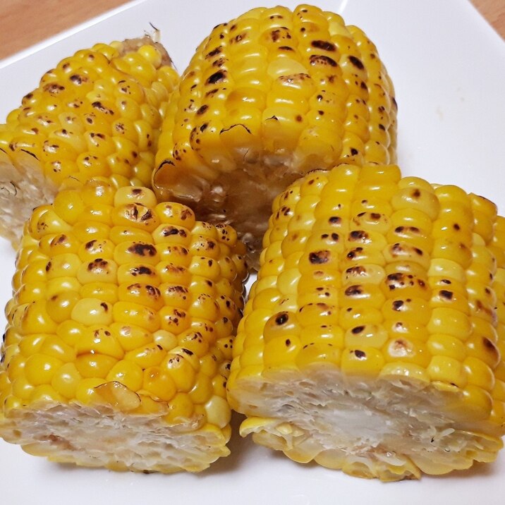 屋台風の焼きとうもろこし